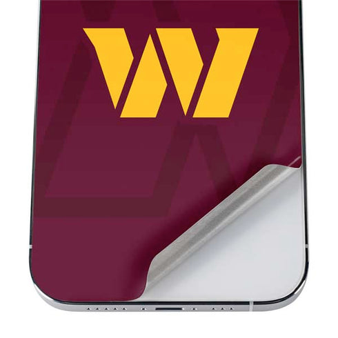 NFL Washington Commanders Large Logo iPhone 12 Pro Max Skin